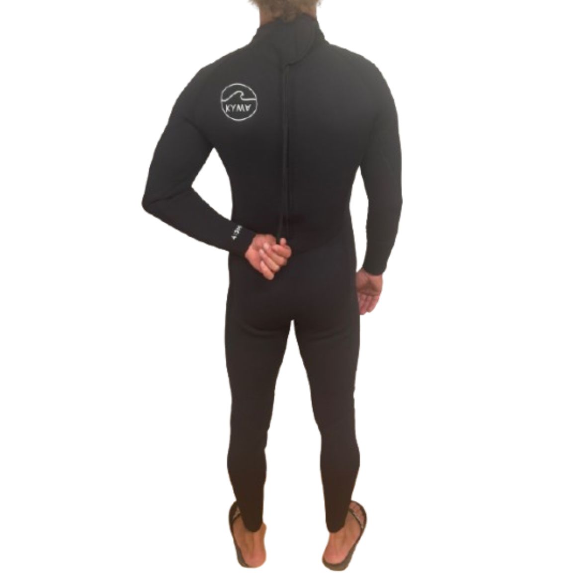 KYMA Fullsuit Basic Line 4/3 mm Back Zip (2.0) // Black - Image 3