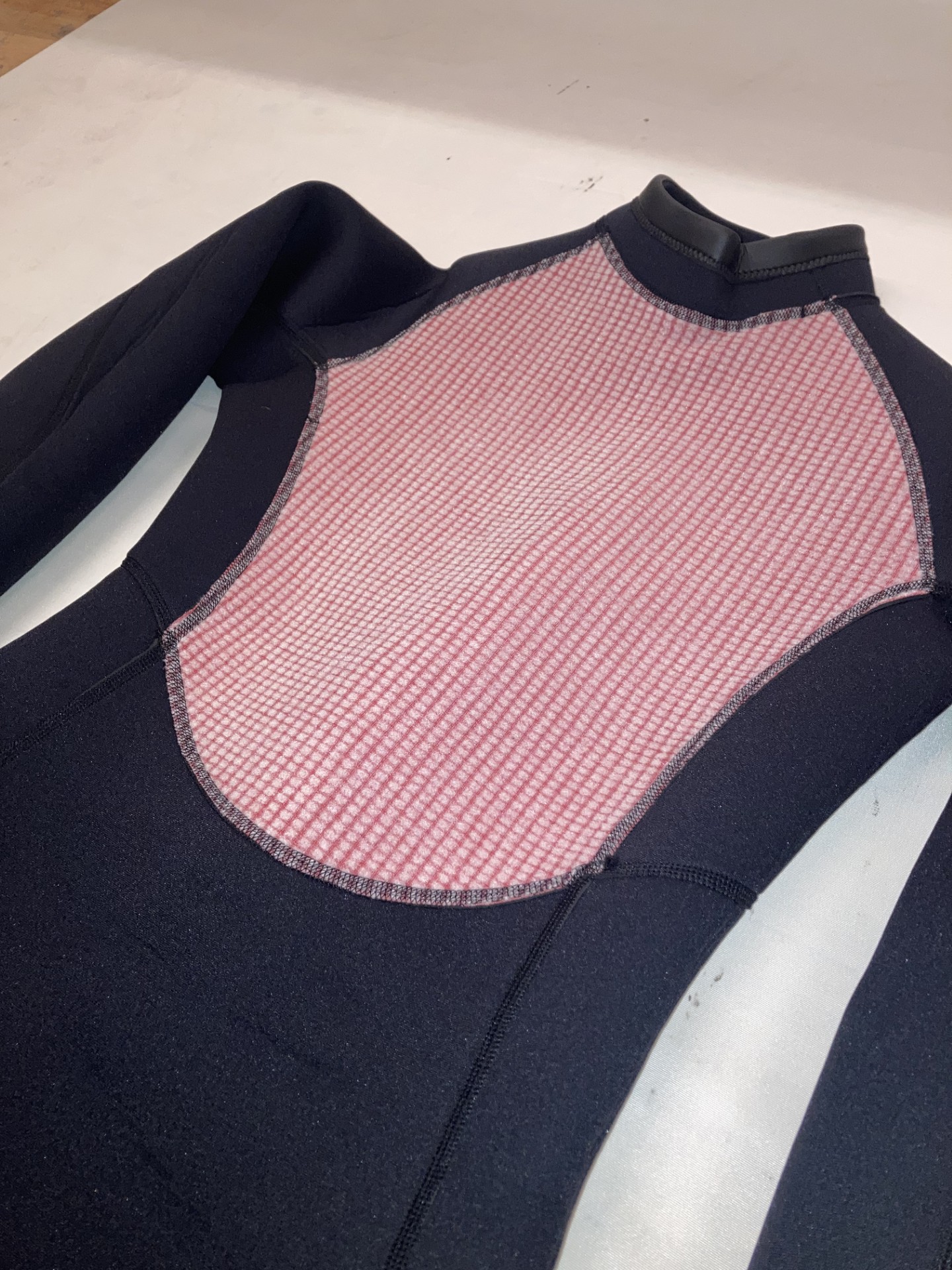 KYMA Fullsuit Basic Line Thermo 4/3 mm Back Zip (2.0) // Black - Image 6