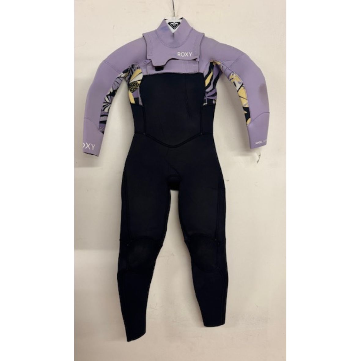 ROXY 4/3mm Swell Series - Chest Zip Wetsuit for Girls 8Y