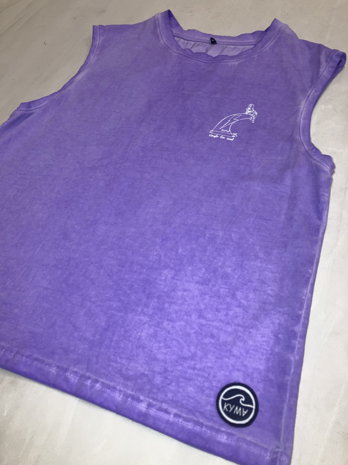 Single Fin Soul Bandcut // Washed Purple - Image 4