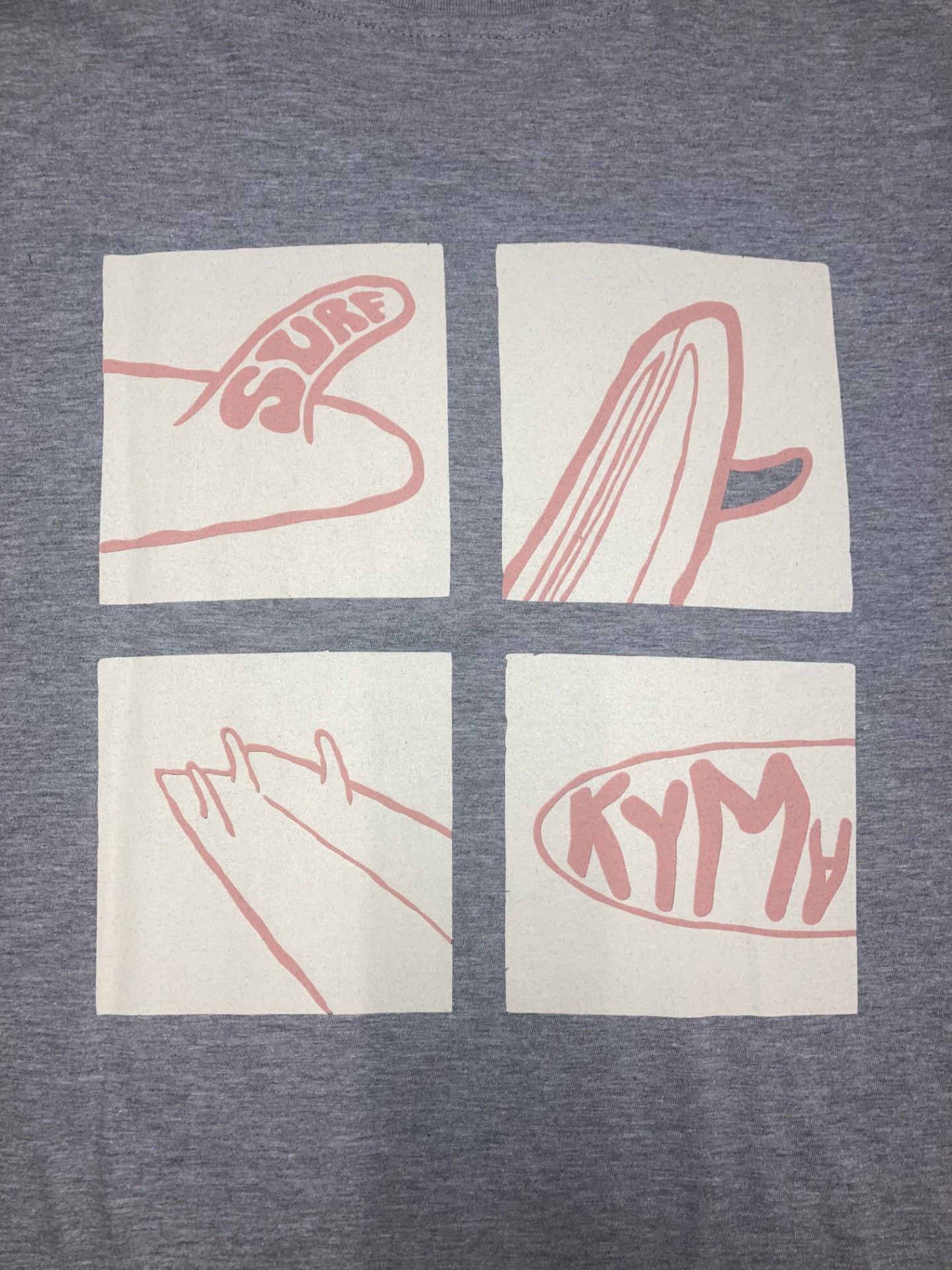 Kyma Surf Tshirt // Grey - Image 3