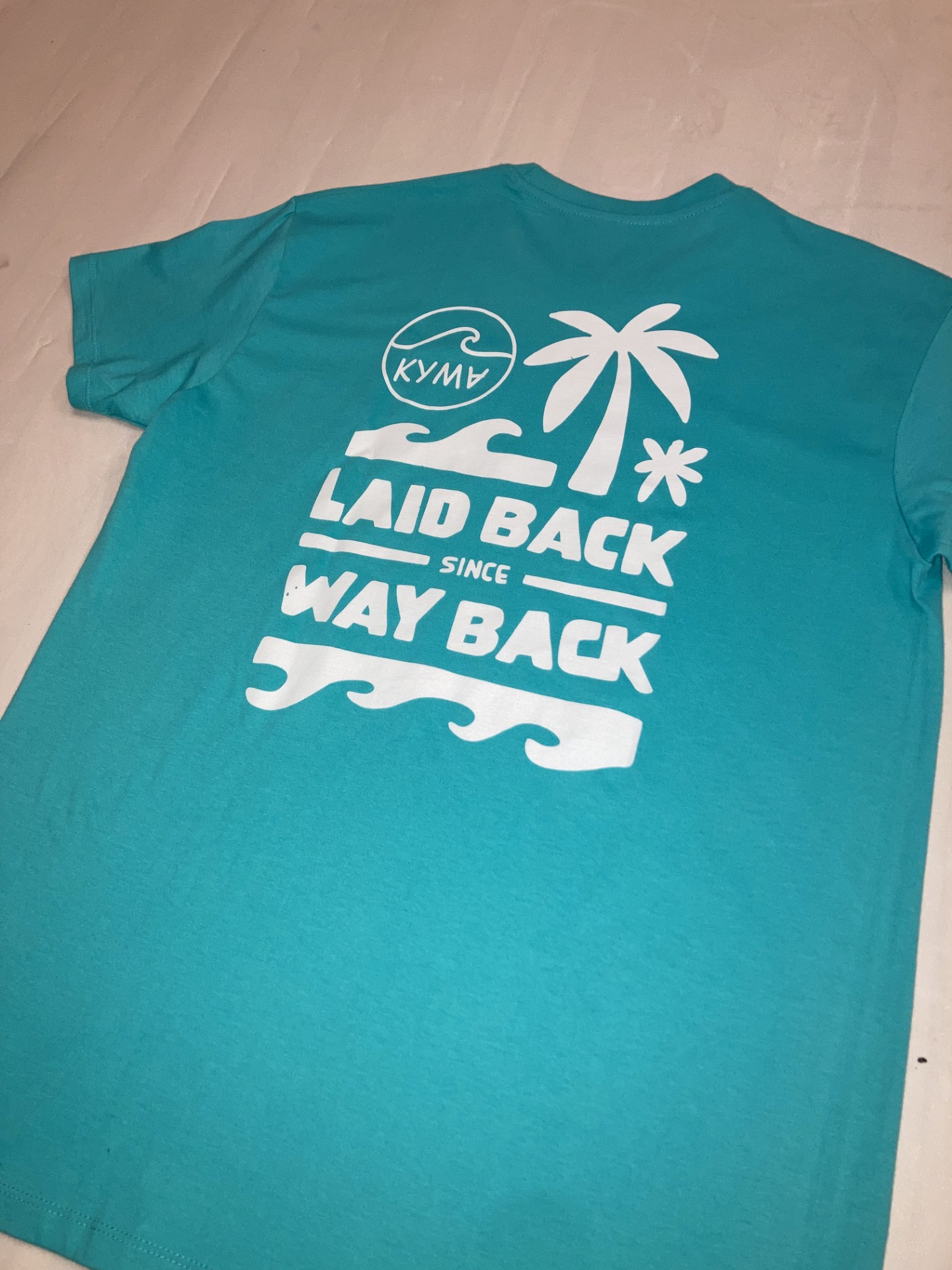Laid Back Since Way Back T-Shirt // Mint - Image 3