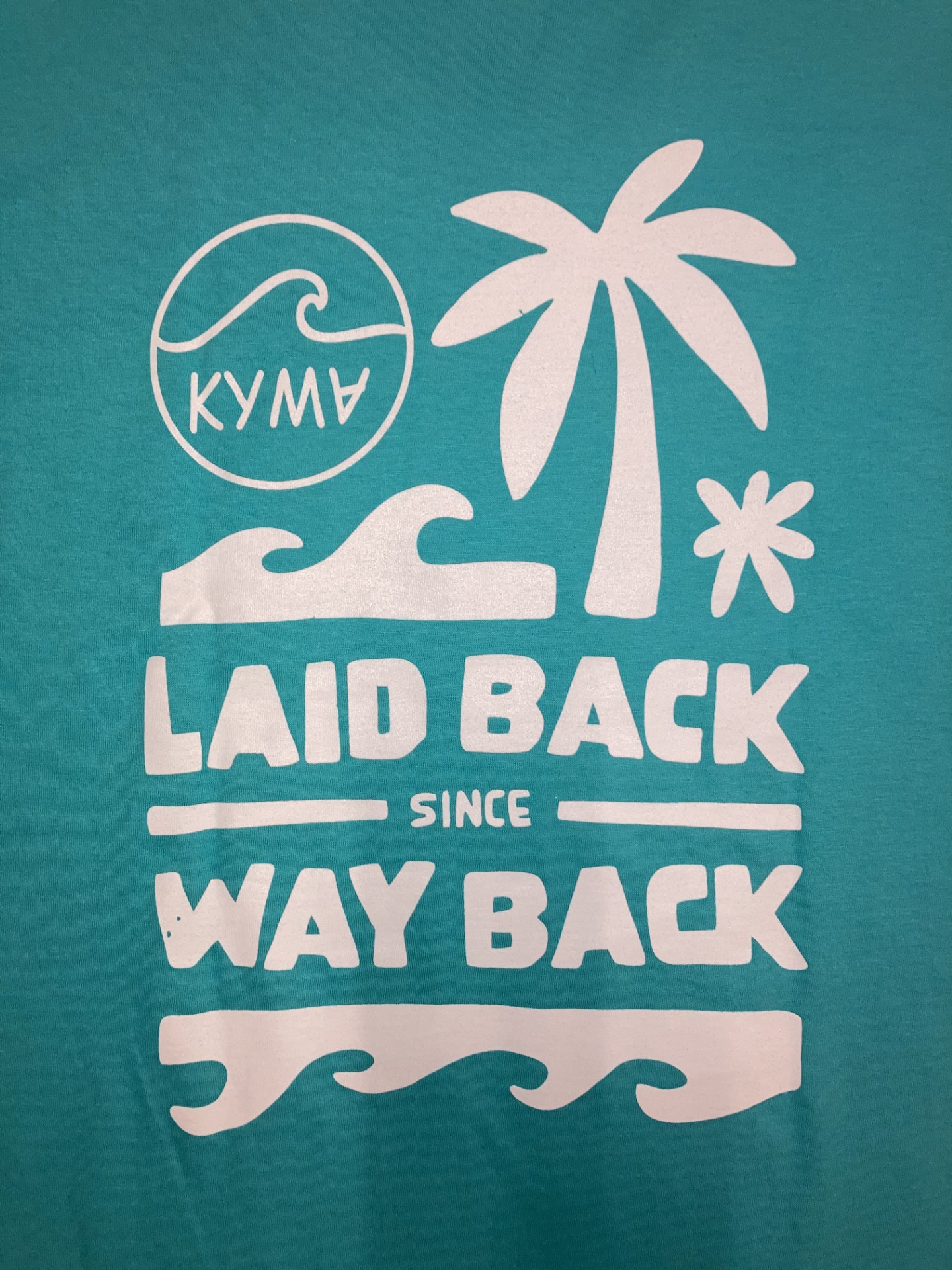 Laid Back Since Way Back T-Shirt // Mint - Image 4