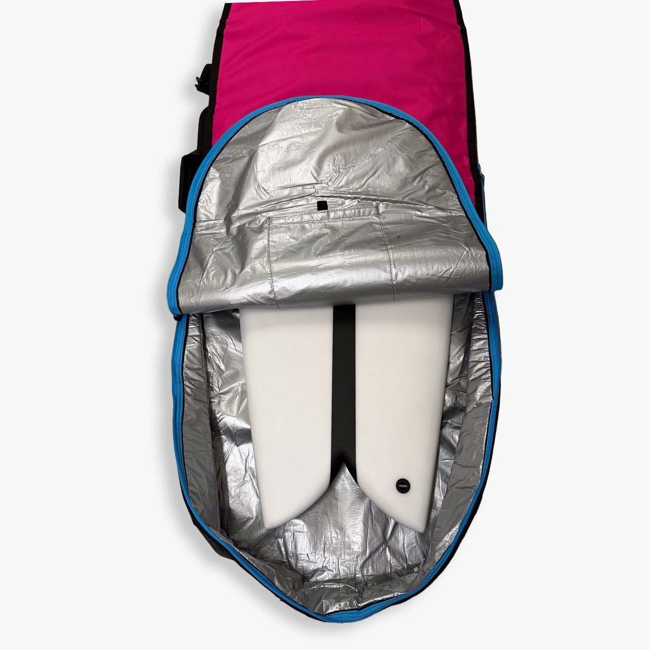 KYMA Boardbag Daily Grinder - Short/Fish/Hybrid // Pink-Lime - Image 3