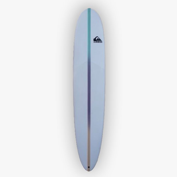 QUIKSILVER Longboard Surfboard 9',2" // Checkers Gradiant - Image 3