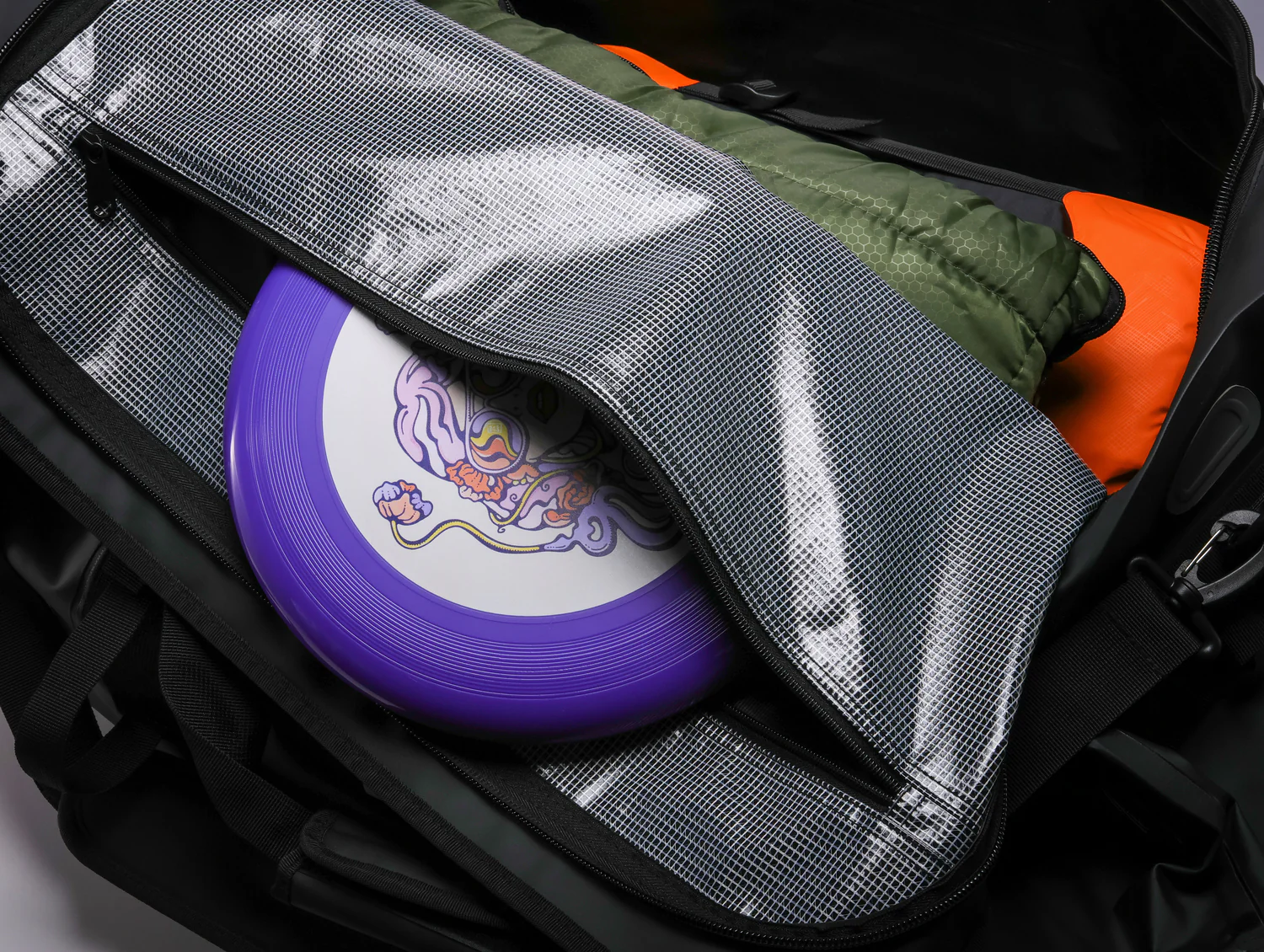 GRAJAGAN Travel Bag Wheelie - 90 Litres Black - Image 3