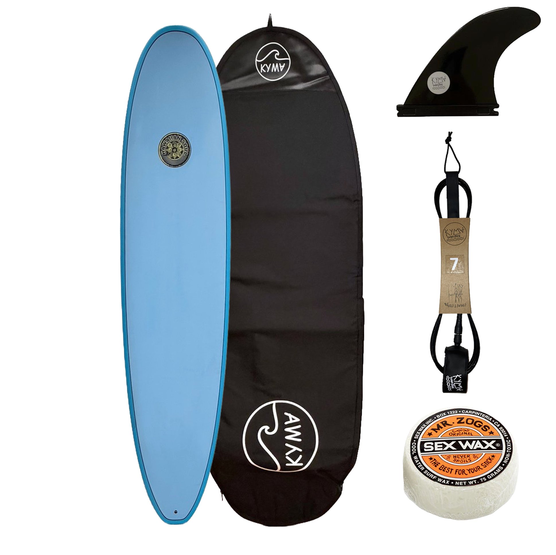 HAWAIIAN SOUL Surfboard Minimal - Surfboard Package
