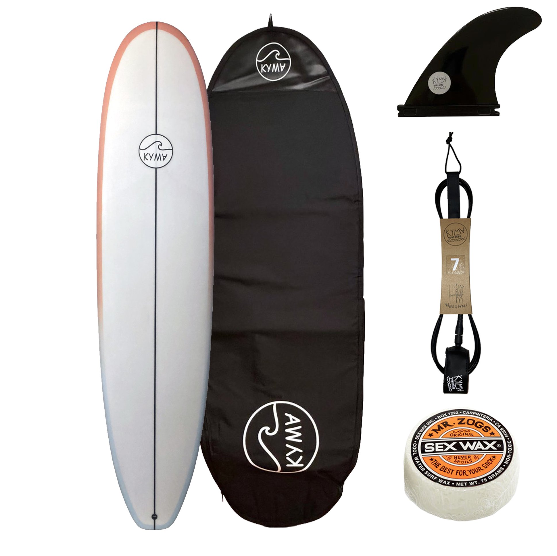 KYMA Surfboard Minimal Hades - Surfboard Package