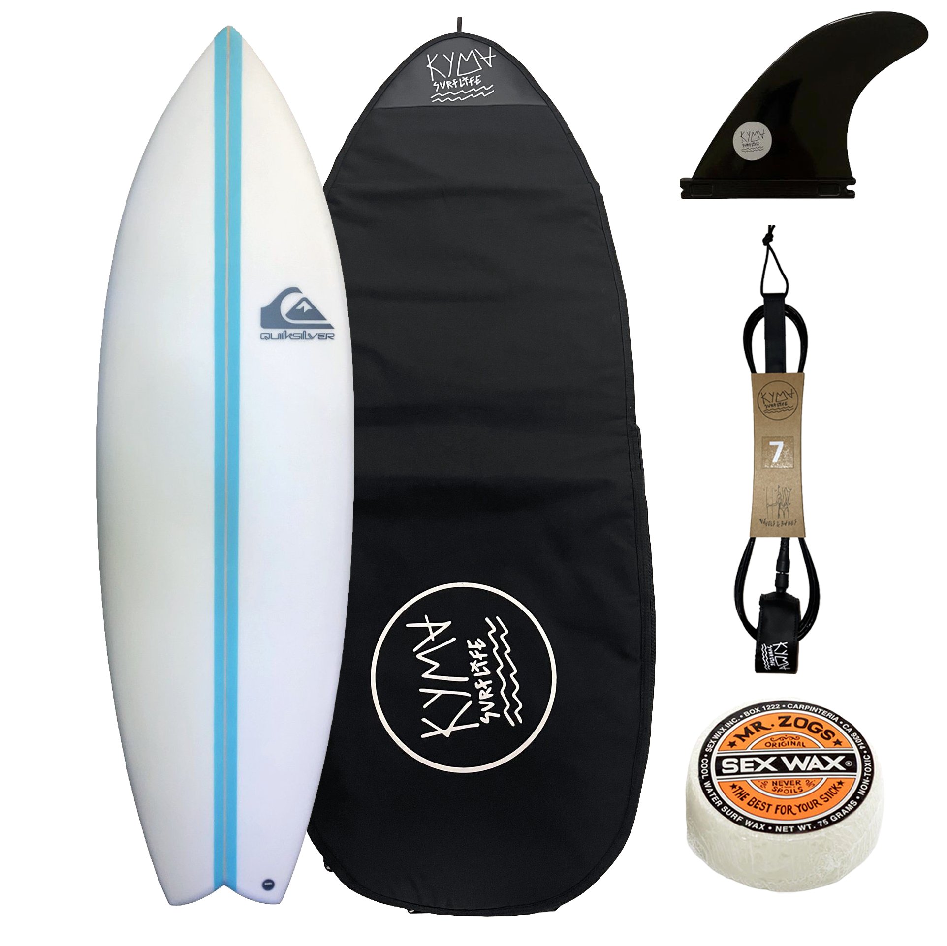 QUIKSILVER Surfboard Fish - Surfboard Package